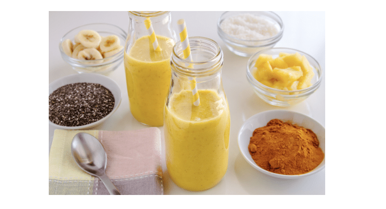 Smoothie aux graines de chia, ananas et CBD 9 Smoothie aux graines de chia, ananas et CBD 8