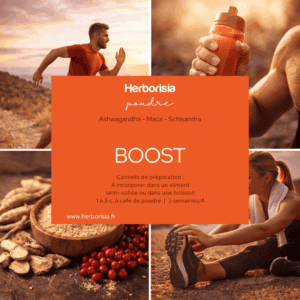 Plantes en poudre "Boost " | Sport & Libido
