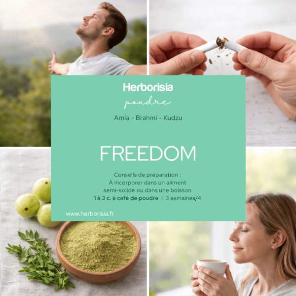 Plantes en poudre "Freedom" | Arrêt du tabac Plantes en poudre "Freedom" | Arrêt du tabac
