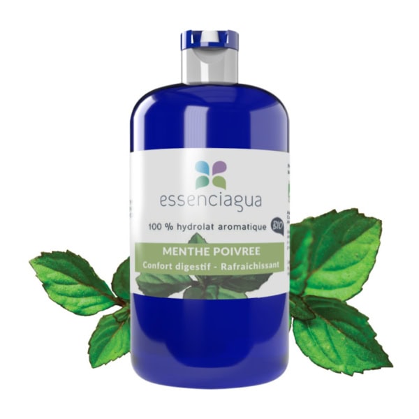 Hydrolat Menthe poivrée bio - Essenciagua Hydrolat Menthe poivrée bio - Essenciagua