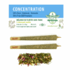 Cône pré-roulé | Mélange de plantes & fleurs CBD “CONCENTRATION” - x2