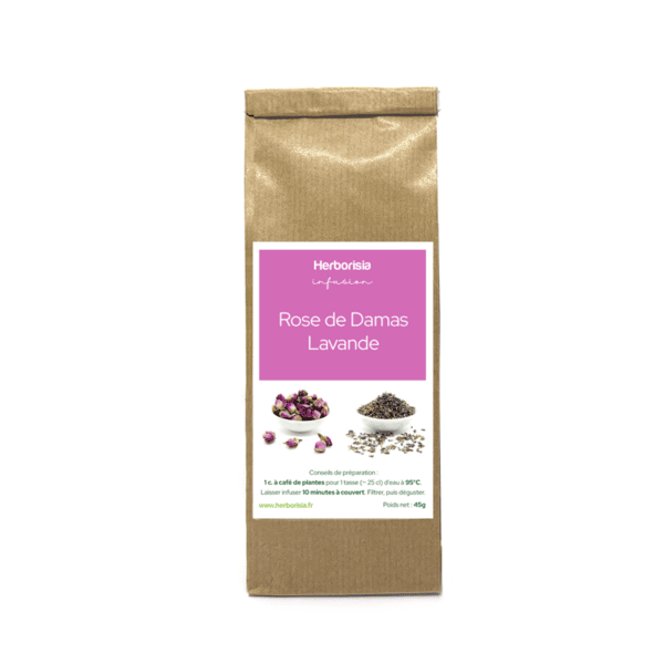 Infusion DUO Rose de Damas et Lavande Infusion DUO Rose de Damas et Lavande