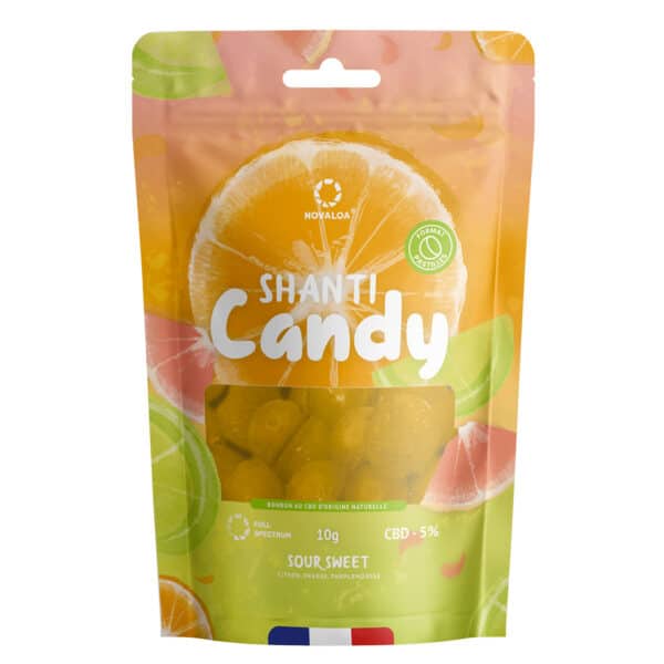 Bonbons CBD citron, orange et pamplemousse | 40mg CBD par bonbon Bonbons CBD citron, orange et pamplemousse | 40mg CBD par bonbon