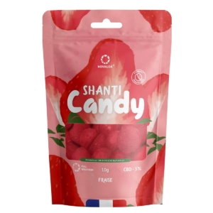 Bonbons CBD Fraise | 40mg CBD par bonbon Bonbons CBD Fraise | 40mg CBD par bonbon