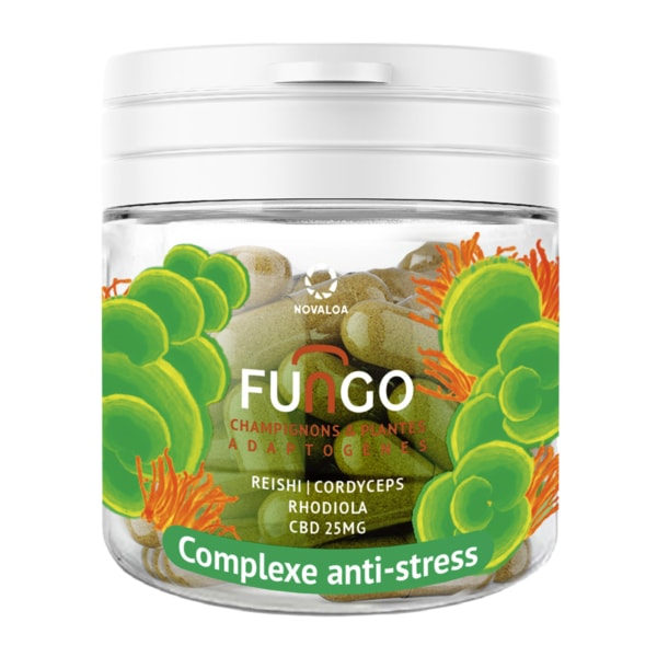 GeÌlules Anti-stress | CBD, Reishi, Cordyceps et Rhodiola | Champignons & plantes adaptogĂšnes GeÌlules Anti-stress | CBD, Reishi, Cordyceps et Rhodiola | Champignons & plantes adaptogĂšnes