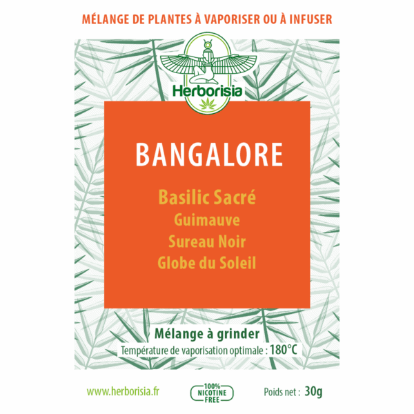 Substitut de tabac | Mélange de plantes à vaporiser 100% naturelles - “BANGALORE” Substitut de tabac | Mélange de plantes à vaporiser 100% naturelles - “BANGALORE”