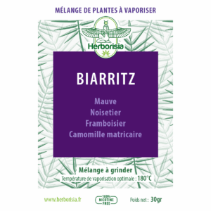 Substitut de tabac | Mélange de plantes à vaporiser 100% naturelles - “BIARRITZ” Substitut de tabac | Mélange de plantes à vaporiser 100% naturelles - “BIARRITZ”