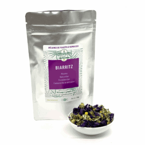 Substitut de tabac | Mélange de plantes à vaporiser 100% naturelles sans CBD “BIARRITZ”
