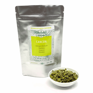 Substitut de tabac | MĂ©lange de plantes Ă vaporiser 100% naturelles sans CBD âCANCUNâ