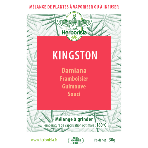 Substitut de tabac | Mélange de plantes à vaporiser 100% naturelles - “KINGSTON”Substitut de tabac | Mélange de plantes à vaporiser 100% naturelles - “KINGSTON” Substitut de tabac | Mélange de plantes à vaporiser 100% naturelles - “KINGSTON”