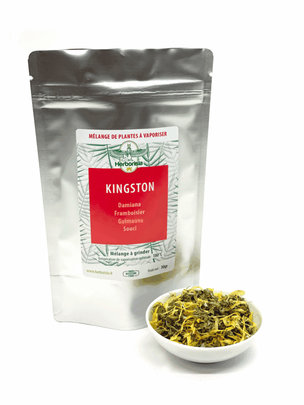 Substitut de tabac | Mélange de plantes à vaporiser 100% naturelles - “KINGSTON” Substitut de tabac | Mélange de plantes à vaporiser 100% naturelles - “KINGSTON”