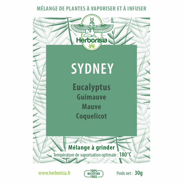 Substitut de tabac | Mélange de plantes à vaporiser 100% naturelles - “SYDNEY” Substitut de tabac | Mélange de plantes à vaporiser 100% naturelles - “SYDNEY”