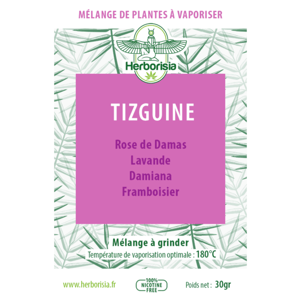Substitut de tabac | Mélange de plantes à vaporiser 100% naturelles - “TIZGUINE” Substitut de tabac | Mélange de plantes à vaporiser 100% naturelles - “TIZGUINE”