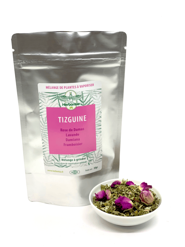 Substitut de tabac | Mélange de plantes à vaporiser 100% naturelles sans CBD “TIZGUINE” Substitut de tabac | Mélange de plantes à vaporiser 100% naturelles sans CBD “TIZGUINE”