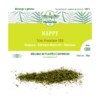 Substitut de tabac | Mélange 100% naturel de plantes à vaporiser et CBD - “Happy” Substitut de tabac | Mélange 100% naturel de plantes à vaporiser et CBD - “Happy”