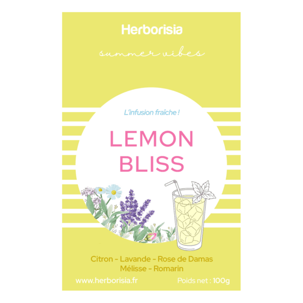 LEMON BLISS-Infusion fraîche-Mocktails LEMON BLISS-Infusion fraîche-Mocktails
