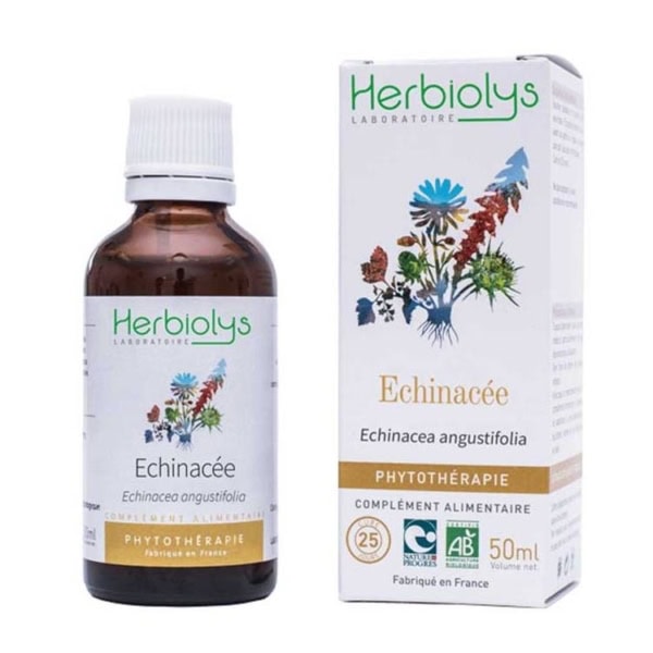 Teinture mère | Extrait de plante - Échinacée BIO - Herbiolys Teinture mère | Extrait de plante - Échinacée BIO - Herbiolys