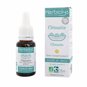 Fleur de Bach N°9 - Clématite (Clematis) BIO - 15ml Fleur de Bach N°9 - Clématite (Clematis) BIO - 15ml