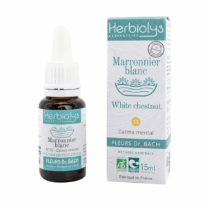 Fleur de Bach N°35 - Marronnier Blanc (White Chestnut) BIO - 15ml Fleur de Bach N°35 - Marronnier Blanc (White Chestnut) BIO - 15ml