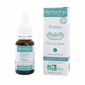 Fleur de Bach N°6 - Prunus (Cherry Plum) BIO - 15ml Fleur de Bach N°6 - Prunus (Cherry Plum) BIO - 15ml