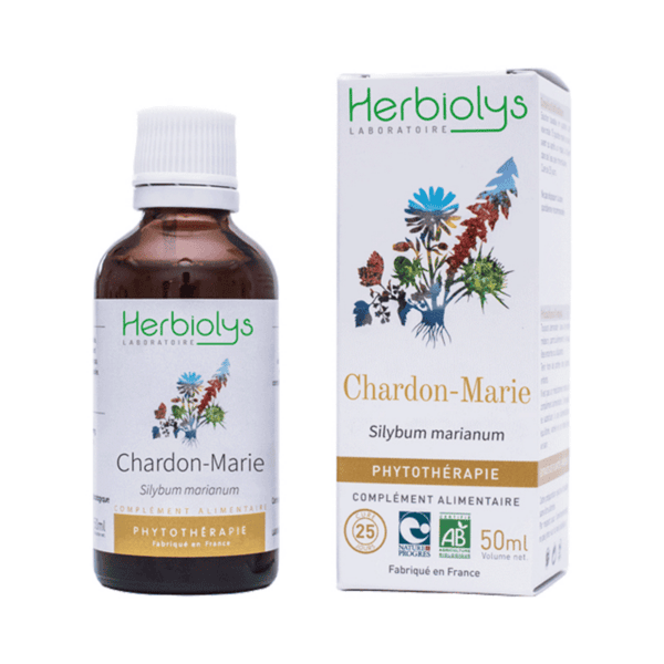 Teinture mère | Extrait de plante - Chardon-marie BIO - Herbiolys Teinture mère | Extrait de plante - Chardon-marie BIO - Herbiolys
