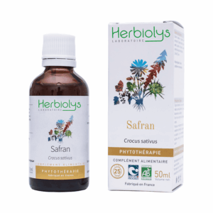 Teinture mère | Extrait de plante - Safran BIO - Herbiolys Teinture mère | Extrait de plante - Safran BIO - Herbiolys