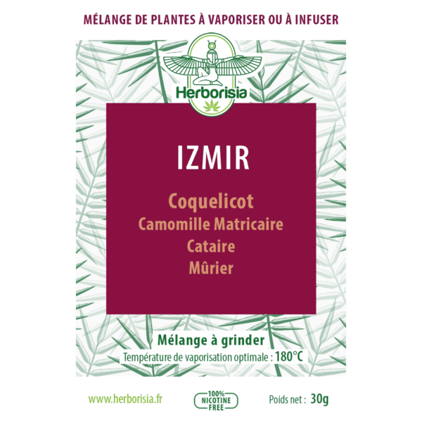 Substitut de tabac | Mélange de plantes à vaporiser 100% naturelles - “IZMIR” Substitut de tabac | Mélange de plantes à vaporiser 100% naturelles - “IZMIR”