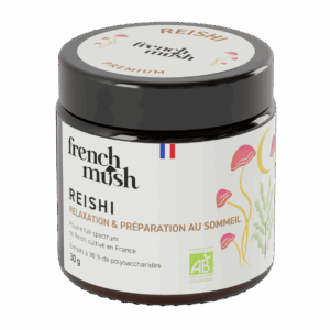 Extrait de Reishi biologique en poudre - Champignon médicinal Extrait de Reishi biologique en poudre - Champignon médicinal