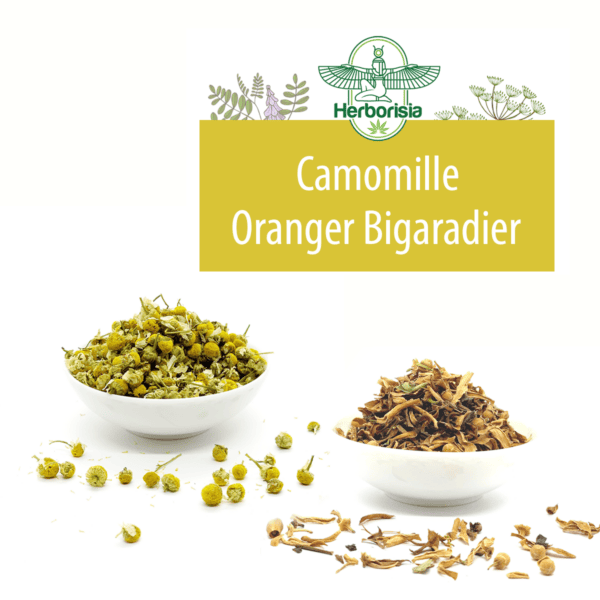 Tisane Duo Camomille Matricaire & Oranger Bigaradier Tisane Duo Camomille Matricaire & Oranger Bigaradier