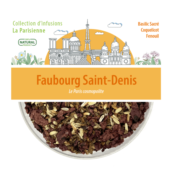 Tisane à offrir "Faubourg-Saint-Denis" - Collection La Parisienne Tisane à offrir "Faubourg-Saint-Denis" - Collection La Parisienne