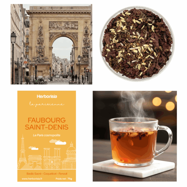 Infusion "Faubourg Saint-Denis" - Collection La Parisienne Infusion "Faubourg Saint-Denis" - Collection La Parisienne