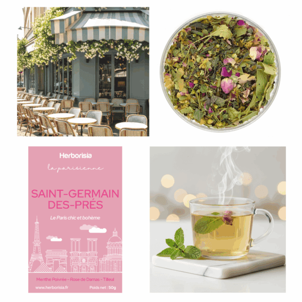 Infusion "Saint-Germain-des-Prés" - Collection La Parisienne Infusion "Saint-Germain-des-Prés" - Collection La Parisienne