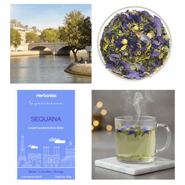 Infusion "Sequana" - Collection La Parisienne Infusion "Sequana" - Collection La Parisienne