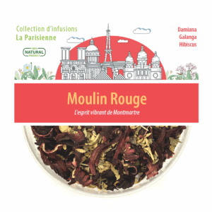 Tisane à offrir "Moulin Rouge" - Collection La Parisienne Tisane à offrir "Moulin Rouge" - Collection La Parisienne