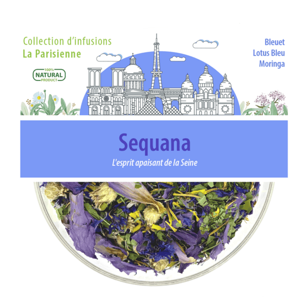 Tisane à offrir "Sequana" - Collection La Parisienne Tisane à offrir "Sequana" - Collection La Parisienne