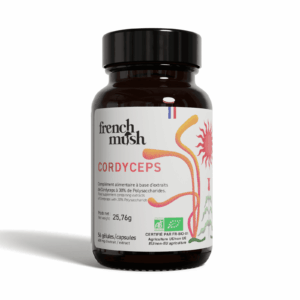 Extrait de Cordyceps biologique en gélule - Champignon médicinal Extrait de Cordyceps biologique en gélule - Champignon médicinal