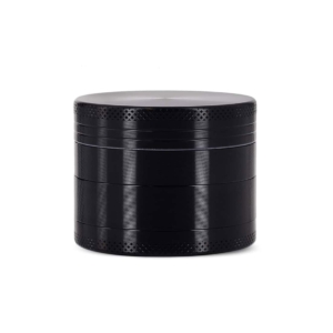 Grinder noir en alu pour herbes, plantes sèches et CBD