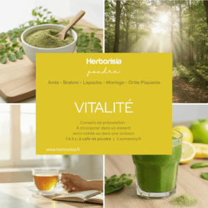 Plantes en poudre "Vitalité"