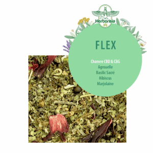 Tisane CBD & CBG "FLEX" Tisane CBD & CBG "FLEX"