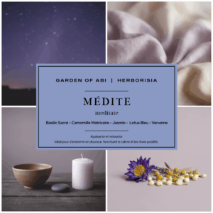Infusion "MÉDITE" - Collection Garden Of Abi & Herborisia | Sommeil & Détente