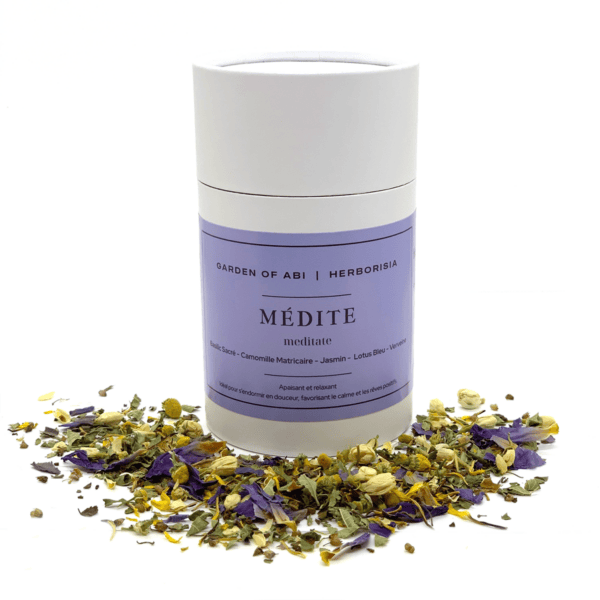 Infusion MÉDITE - Sommeil - Garden Of Abi & Herborisia Infusion MÉDITE - Sommeil - Garden Of Abi & Herborisia