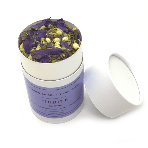 Infusion MÉDITE - Sommeil - Garden Of Abi & Herborisia Infusion MÉDITE - Sommeil - Garden Of Abi & Herborisia