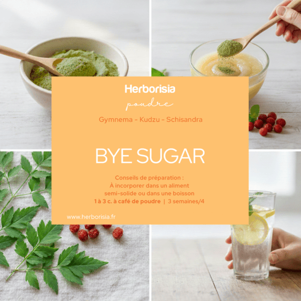 Plantes en poudre "Bye Sugar" | Dépendance au sucre Plantes en poudre "Bye Sugar" | Dépendance au sucre