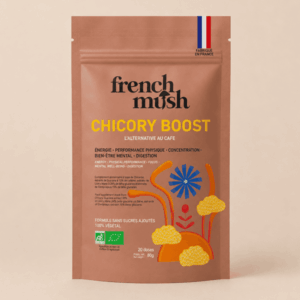 Boisson BOOST Chicorée - Alternative au café à base de Champignons BIO French Mush - Poudre Boisson BOOST Chicorée - Alternative au café à base de Champignons BIO French Mush - Poudre