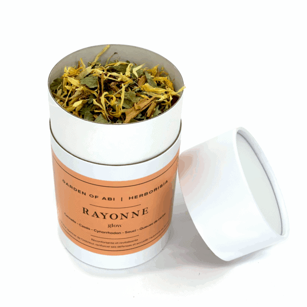 Infusion "RAYONNE" - Collection Garden Of Abi & Herborisia | Réconfortant & Revitalisant Infusion "RAYONNE" - Collection Garden Of Abi & Herborisia | Réconfortant & Revitalisant