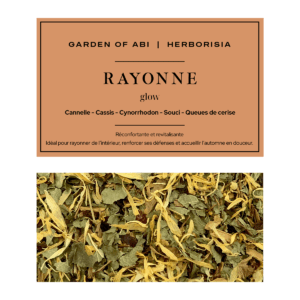Infusion "RAYONNE" - Collection Garden Of Abi & Herborisia | Réconfortant & Revitalisant Infusion "RAYONNE" - Collection Garden Of Abi & Herborisia | Réconfortant & Revitalisant