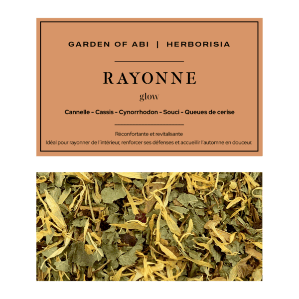 Infusion "RAYONNE" - Collection Garden Of Abi & Herborisia | Réconfortant & Revitalisant Infusion "RAYONNE" - Collection Garden Of Abi & Herborisia | Réconfortant & Revitalisant
