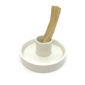 SUPPORT PALO SANTO-BLANC-1200x1200px Support à Palo Santo Blanc | Accessoire fumigation