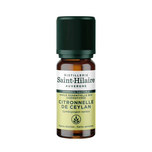 Huile Essentielle - Citronnelle de Ceylan BIO 10ml Huile Essentielle - Citronnelle de Ceylan BIO 10ml