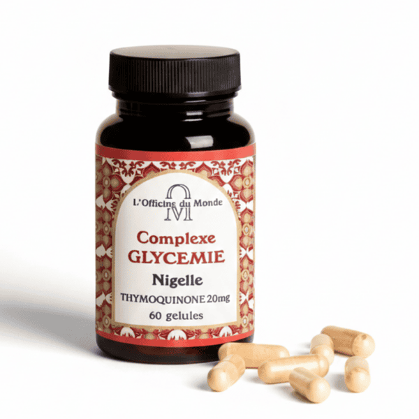 Nigelle GLYCÉMIE - 60 gélules | Équilibre du sucre & métabolisme Nigelle GLYCÉMIE - 60 gélules | Équilibre du sucre & métabolisme